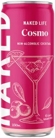 Naked Life Non Alcoholic Cocktail Cosmo 250ml