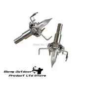 12Pcs Arrow Broadhead 100 Grain Arrow Head Field Point Archery Bow