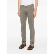 [Jacob Cohen] Jacob Cohen-Pantaloni Marrone-Uomo 35