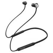 TN Active Noise Cancelling Magnetic HiFi bluetooth Earphone Headphone With Dual Microphone BLACK COLOR