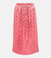 [Marni] Marni Sequined midi skirt AU 8 pink