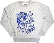 [Rock Off officially licensed products] Green Day Cat Blaster Band Logo Sweatshirt