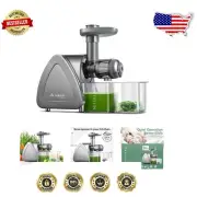 High Yield Slow Masticating Juicer with Reverse Function & Juice Jug Included