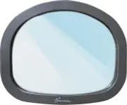 Ezy-Fit Adjustable Backseat Mirror - Grey,