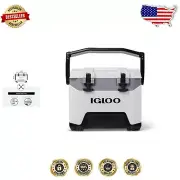 25 Qt Heavy-Duty Portable Cooler with Easy Drain Plug for Effortless Cleanup