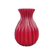 Flower Vase Elegant Flower Arrangements Vase Fine Workmanship Creative Flower Pot For Home Decoration red
