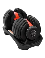 Powertrain 24kg Adjustable Dumbbell Home Gym Exercise Weights Free Workout