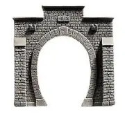 N48051 Noch TT Scale Sgl Tunnel Portal - Hard Foam