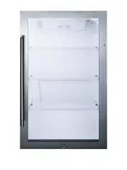 Summit SPR489OSADA 19"W 3.13 Cu. Ft. Compliant Beverage Cooler - Stainless Steel