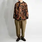 L號 TIGHTBOOTH PAISLEY VELOUR LONG SLEEVE TBPR長袖T  變形蟲 GOOPI