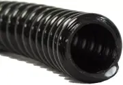 Universal 2" ID Metric Kink Free Spiral Corrugated PVC Pond Hose Tubing - 15 ft.