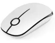 Wireless Mouse, Vssoplor 2.4G Slim Portable Computer Mice with Nano Receiver