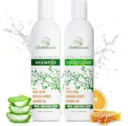 Wild Naturals Eczema & Psoriasis Restoring Shampoo & Conditioner Set, 240ml