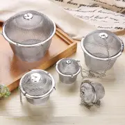 Tea Ball Filter Spice Strainer for Cooking Reusable Coffee Pickling