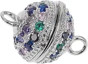 BELLIFFY Unique Diamond Bracelet Magnetic Clasp DIY Jewelry Supplies Necklace Closure Jewelry Repair Kit Necklace Shortener