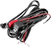 NUZAMAS LED Light Heavy Duty Wiring Harness Kit 12V/40A Fuse Relay On/Off Switch Relay for Work Lights Off Road Driving Lights Two Lead