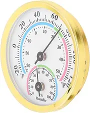 Mini Pointer Thermometer Hygrometer Durable Aluminum Alloy Plastic Lens for Accurate Indoor Temperature and Humidity Monitoring Portable Repair Accessories