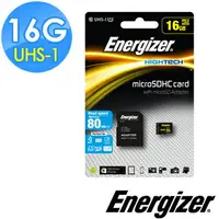 在飛比找樂天市場購物網優惠-Energizer勁量 16GB UHS-I microSD