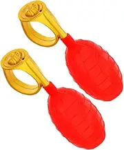 VILLFUL 2pcs Trick Ring Toy for Adults Water Prank Toys for Parties April Fool's Day Squirting Toys One-Button Operation