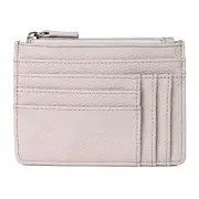 Julia Buxton Pebble RFID Pik-Me-Up¬¨¬®‚àö√ú Slot Coin Pouch White Pepper