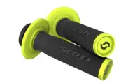Scott SX II Lock On Cam Twist MX Grips Black Yellow Honda CR 125 250 500 XR 650