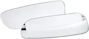 FCFZBTBNM 2PCS Car Blind Spot Mirror Adjustable 360 Degree Frameless Rearview Wide Angle Round Convex for Parking Rear View Mirror Automobile rearview mirror
