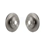 Rear Disc Brake Rotor Pair For Lexus IS300 IS350 GS350 RC350 RC300 IS200t GS450h (for: Lexus)