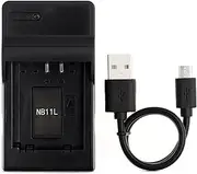 (NB-11L) - NB-11L Ultra Slim USB Charger for Canon IXUS 132, IXUS 150, IXUS 155, IXUS 160, IXUS 170, IXUS 275 HS, PowerShot A2300, A2500, A2600, PowerShot ELPH 110 HS, 115 IS, 130 IS, 320 HS Camera Battery and More