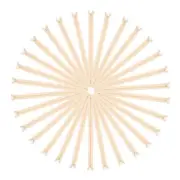 30Pcs 14 Inch #3 Nylon Coil Zippers for Sewing, Supplies Zippers Bulk, Beige
