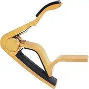 GOOHOCHY 1pc Aluminum Capo Guitar Picks Tune Clamp Key Trigger Capo Clip for Acoustic Electric Guitar Ukulele Banjo Mandolin