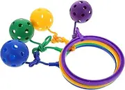 Active Lifestyle Boys and Girls Toys Pack Bouncing Balls Skip Ropes Exercise Coordination Training