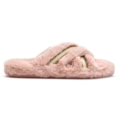 Ted Baker Womens Topply Backless Mules Slippers Pink