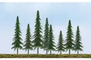 JTT Scenic Spruce Trees 4"-6" (24pk) - H0 Scale
