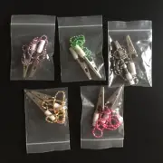 10PCS Dental Instrument Flexible Silicone Bib Clips Cord Napkin holders Colorful