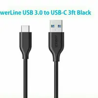 在飛比找蝦皮購物優惠-質量保證數據線 Anker 電源線 USB 3.0 Type