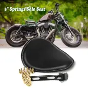 3" Spring Solo Bracket Seat Mount Motorcycle For Harley Chopper Bobber Custom