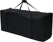 Garden Cushion Storage Bag, Heavy Duty Waterproof 210D Oxford Fabric Cushion Cover Bags with Zipper for Home and Patio Accessories Christmas Tree (122x39x55cm)
