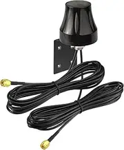 Bingfu 4G LTE Antenna Outdoor SMA Male MIMO Antenna with 3 Meter Cable Fixed Wall Mount Waterproof Antenna for 4G LTE Wireless CPE Router Hotspot Cellular IoT Industrial Terminal Security Camera