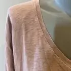 Hello Nite NWT 100% Cotton Lightweight Top Shirt Oversized Mauve Small S Cozy