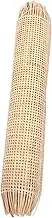 Gatuida 1 Roll Rattan Webbing Roll Natural Cane Mesh for DIY Projects Lampshades Room Dividers Woven Material Wide Enhances Home Decor Ventilation