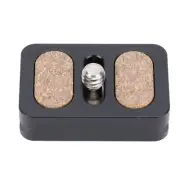 20MM Tripod Quick Release Plate Camera Mounting Adapter with 1/4in Screw US