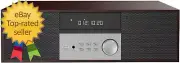 Compact System Micro Hifi System, CD Stereo System, 40 Watts RMS Music System