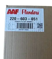 CASE Of 12 AAF Flanders StrataDensity Fiberglass Air Filter 16x30x1 220-603-051
