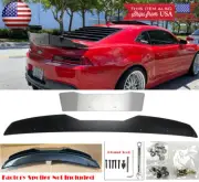 Matt Black Gurney flap Decklid Wing Wickerbill Fit 14-15 Camaro w/ Z28 Spoiler