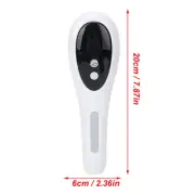 Micro Current 3 Gears Adjustable Electric Hair Growth Comb LED Color Light T HR6
