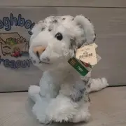 Wild Republic Cuddly Soft Baby White Tiger Plush Toy 2014 12" With Tags