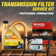 Ryco Transmission Filter + Full SYN Oil Kit for Isuzu D-MAX TF A343F Trans
