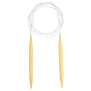 US Size 15 Circular Knitting Needles 60" Round Wooden Needle for Handmade
