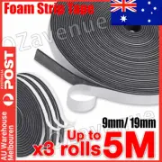 Foam Seal Weather Strip Foam Tape Door Window Draught Excluder Self Adhesive
