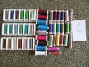 47 Spools METTLER Metrosene POLYESTER Machine EMBROIDERY THREAD